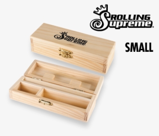 Sifter Magnetic Wood Box - Rolling Supreme Box Small #6277596