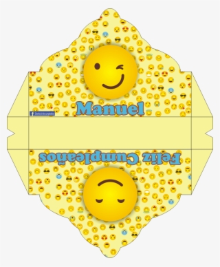 Emoji - Imagen De Cajita Para Armar De Emoji #6278753