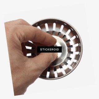 Hand On Sink Plug - Sink #6280732