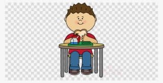 Boy Eating Lunch Clipart Breakfast Lunch Clip Art - Bendy And The Ink Machine Searcher Boss #6281081