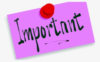 Important Letter To Parents/carers - Important Clip Art #6282142