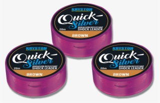 Quicksilver - Kryston - Quicksilver Shock Leader And Hooklength-25lb #6282219