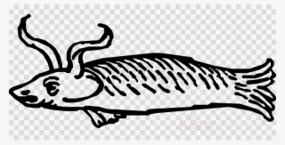 Fish With Horns Clipart Clip Art - Clip Art #6282425