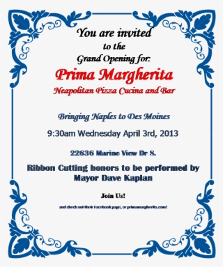 Des Moines' Newest Pizzeria, A 'neopolitan Pizza Cucina - Kids At Hope Pledge #6284543