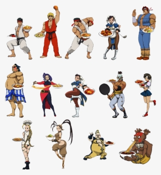 Street Fighter Themed Meals #6286162