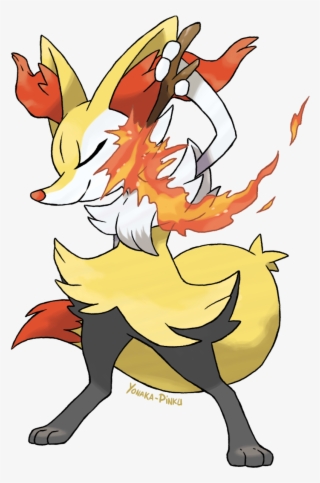 Braixen Fan Art Png #6288387