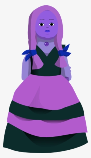 Girl Doll Wearing Dress - Doll #6289095