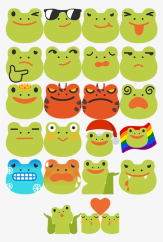 I Made A Small Collection Of Frog Emojis Free To Use, #6292499