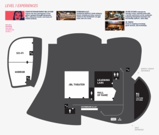 Level 1 Map - Museum Of Pop Culture Plan #6293276