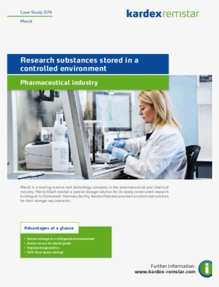 Research Substances Stored In A Controlled Environment - Kardex Mlog #6294614