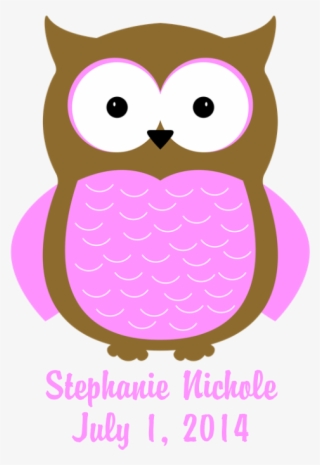 Favorite - Custom Owl (pink) Baby Blanket #6295430