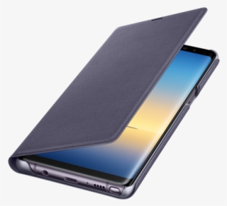 Samsung Galaxy Note 8 Led View Standing Cover, Violet - Note 8 Flip Cover #6295821