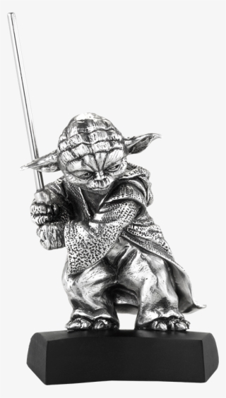 92" Star Wars Pewter Collectible Yoda Figurine - Royal Selangor Yoda Figurine #6296603