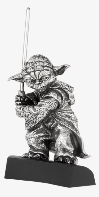 Yoda 5” Pewter Statue - Royal Selangor Star Wars Figurine, Yoda Small #6296802