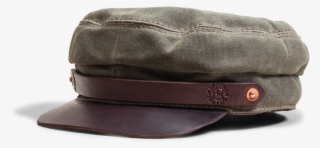 Orox Green Canvas And Brown Leather Hat - Hat #6297365