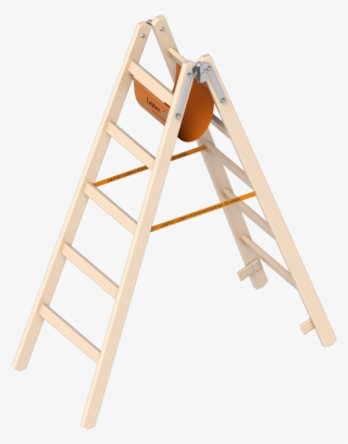 Layher Wooden Rung Ladder - Layher Holzstehleiter 1038206 - 1,85 M Länge #6298620