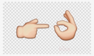 Hand Emoji Png Clipart Emoji Clip Art - Whatsapp Hand Emoji Png #6299024