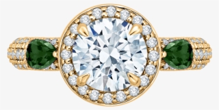 Metal - Tacori Ht254625rd8 Pave Diamond Engagement Ring In #6299360