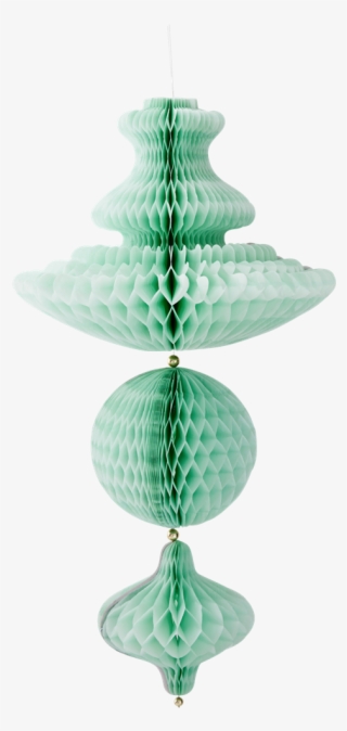 Green Honeycomb Hanging Paper Decoration Rice Dk #6299482