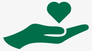 Last Year, Delta Students Spent Thousands Of Volunteer - Hand Green Logo Png #630199