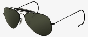 Sunglasses Png - Ray Ban Aviators Wire Temples #630559