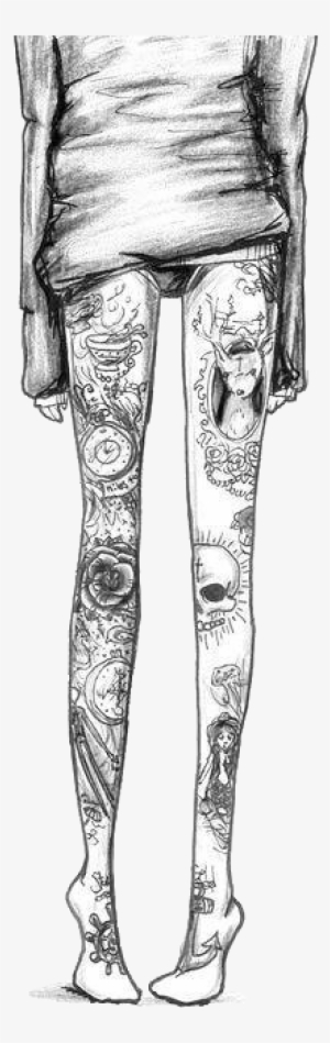 Transparent Tattoo - Png Legs #630592 Transparent Tattoo - Png Legs #630592