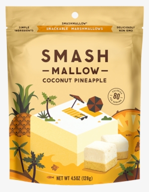 Coconut Pineapple Snackable Marshmallows #630771