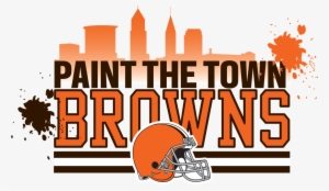 Paint The Town Browns Logo - Logos And Uniforms Of The Cleveland Browns #630925 Paint The Town Browns Logo - Logos And Uniforms Of The Cleveland Browns #630925