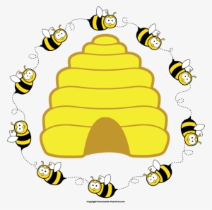 Pre Pre-k's Busy Bees - Hive Of Bees Clipart - Free Transparent PNG ...