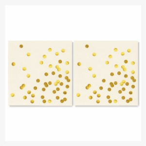 Kate Spade New York Gold Dots Cocktail Napkins - Kate Spade Gold Dots #632118