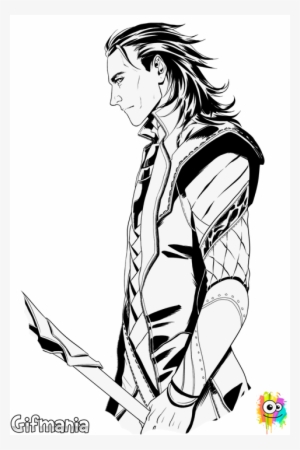 Loki, Thor's Brother, Arrives With His Coloring Page - Loki Coloring Page #632145
