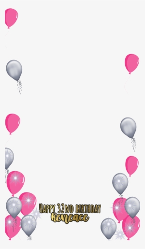 I Will Design Snapchat Filter Geofilter Fiverr Png - Balloon #632171