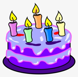 Mauve Clipart Birthday Cake - Imagem De Bolo De Aniversário #633304