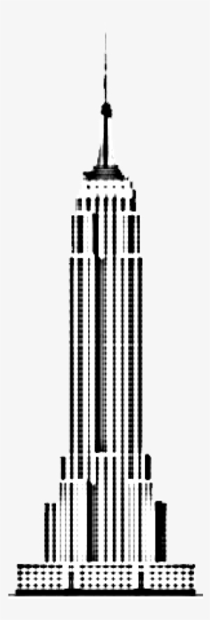 Image Library Download Empire State Building - Drawing Of A Skyscraper #633398