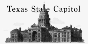Texas State Capitol Logo - Texas State Capitol Png #633399