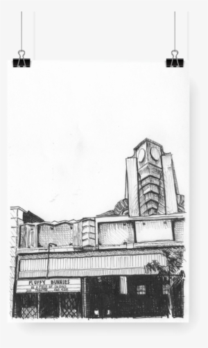 Theater, Hollywood - Sketch #633498