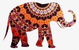 Animal,elephant,zoo,zoo - Exotic Brocaded Brown Rust And Or Twin Duvet Cover #633632