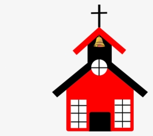 Red School House Clip Art At Clker - Church School Clip Art #633721