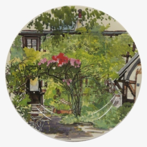 Assorted Canape Plates - Gien Paris A Giverny Canape Plates Assorted Set Of #633922