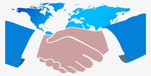 Lbfworld Giving Hands - Swag Paper World Atlas Map Wall Mural, Blue #634338