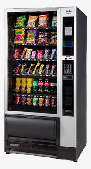 Samba Top Snack & Sweet Machine - Vending Machine Transparent Background #634759