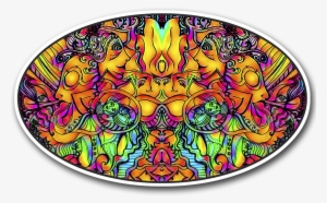 Stickerjunkies Original Trippy Colorbomb - Stained Glass #635751