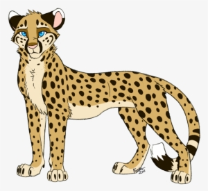 Leopard Print Png Transparent Leopard Print - Anime Cheetah #635817