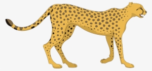 Cartoon Cheetah Png Clipart Free Library - Cheetah Clip Art Png #635949