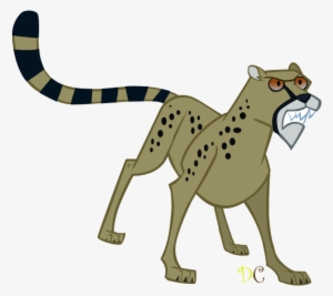 Evil Cheetah By Dragonchaser - Mlp Ahuizotl Cats #635975