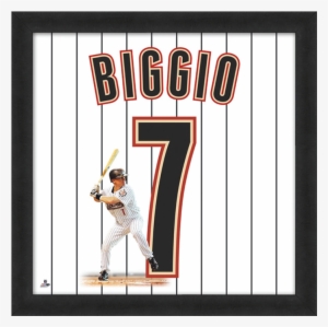 Houston Astros Uniframe Framed Posters - Houston Astros Craig Biggio Uniframe Framed Jersey #635977