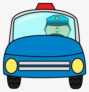 Policeman Driving Police Car #636171 Policeman Driving Police Car #636171