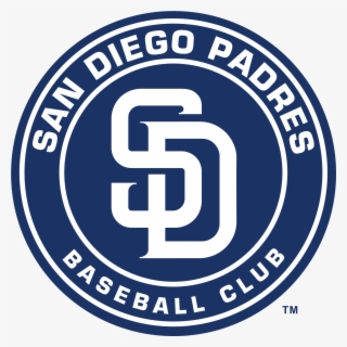 Magnet: San Diego Padres Circle Logo Steel, 4x4in. #636433