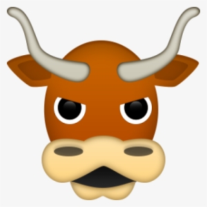 Cow Head Emoji - University Of Texas Emoji #636530