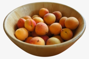 Apricots In Bowl Png Image - Portable Network Graphics #636571